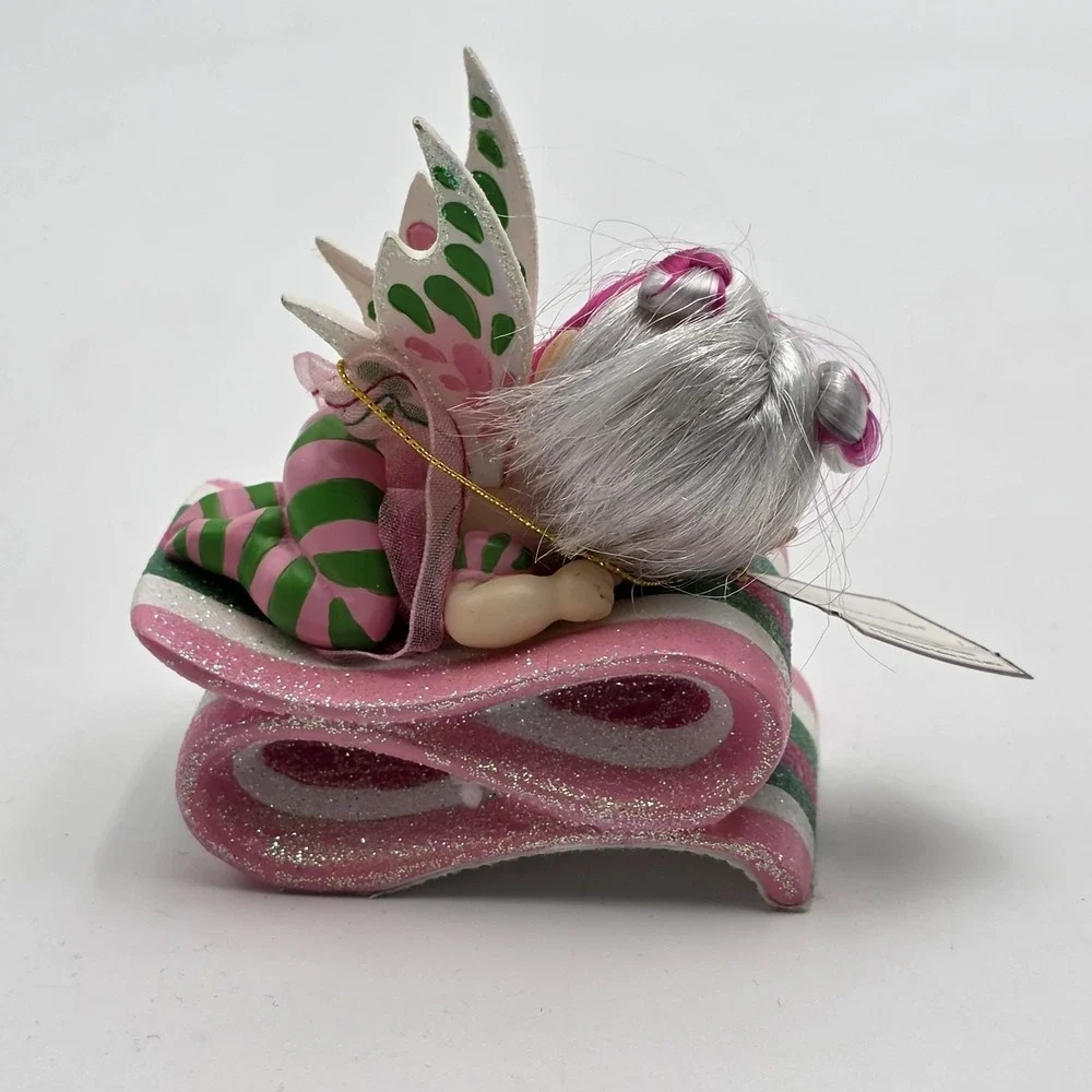 Ashton Drake Ribbon‎ Candy Fairy Sweet Christmas Figurine